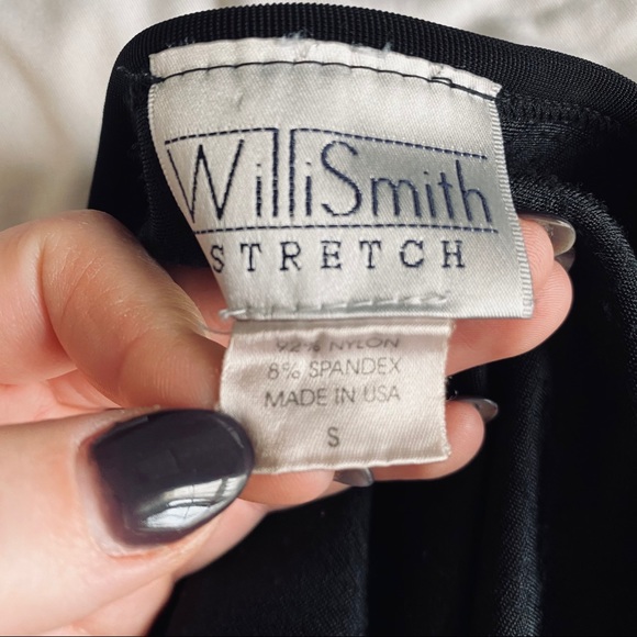 Willi Smith stretch black dress - Picture 5 of 6